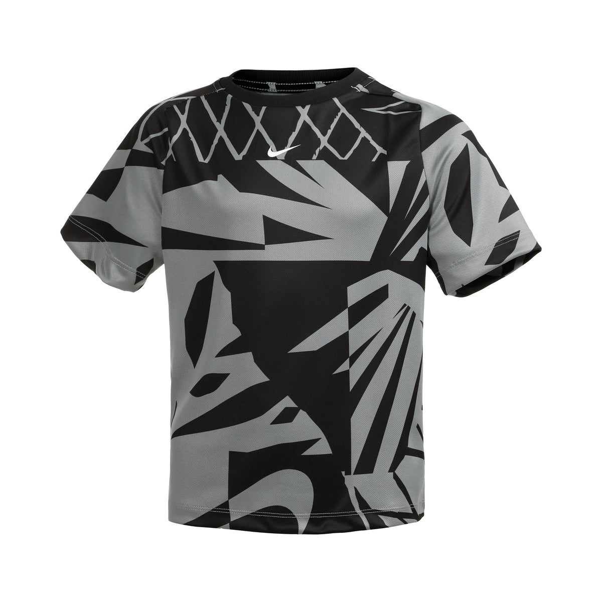 Nike Big Kids Camiseta de manga corta Chicos - gris, negro