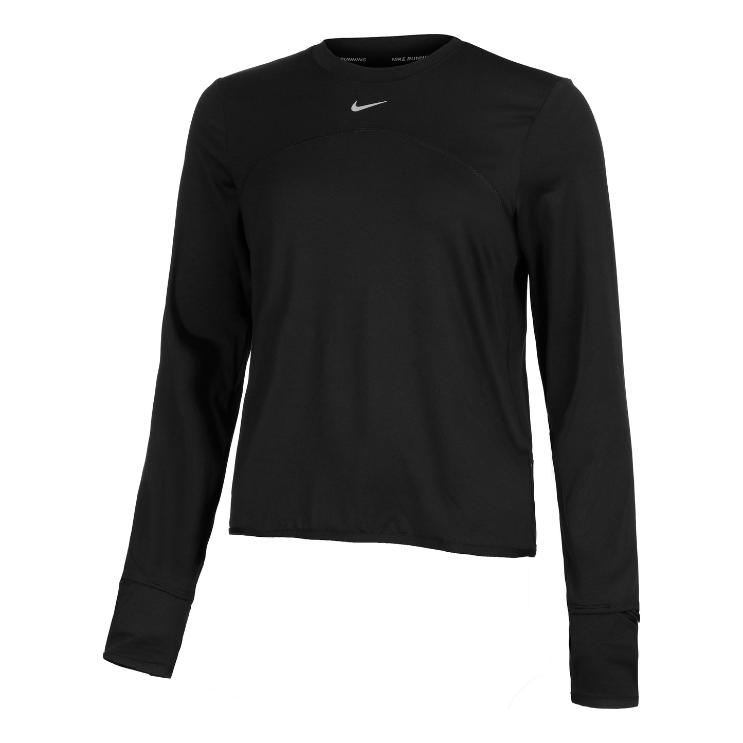 Nike Dri-Fit Swift Element UV Crew-Neck Top De Running Mujeres-Negro
