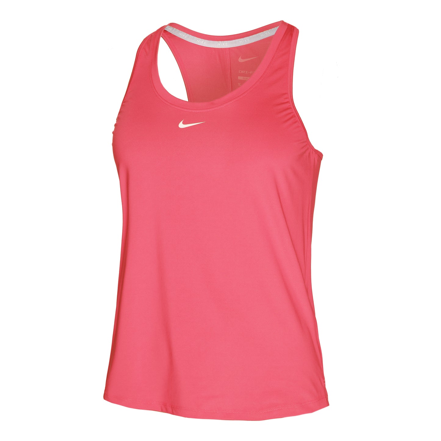 Nike Dri-Fit One Slim Camiseta de tirantes Mujeres - rojo claro,