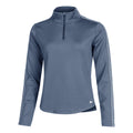 Therma-FIT One Half-Zip Camiseta De Running Mujeres-Azul,Blanco