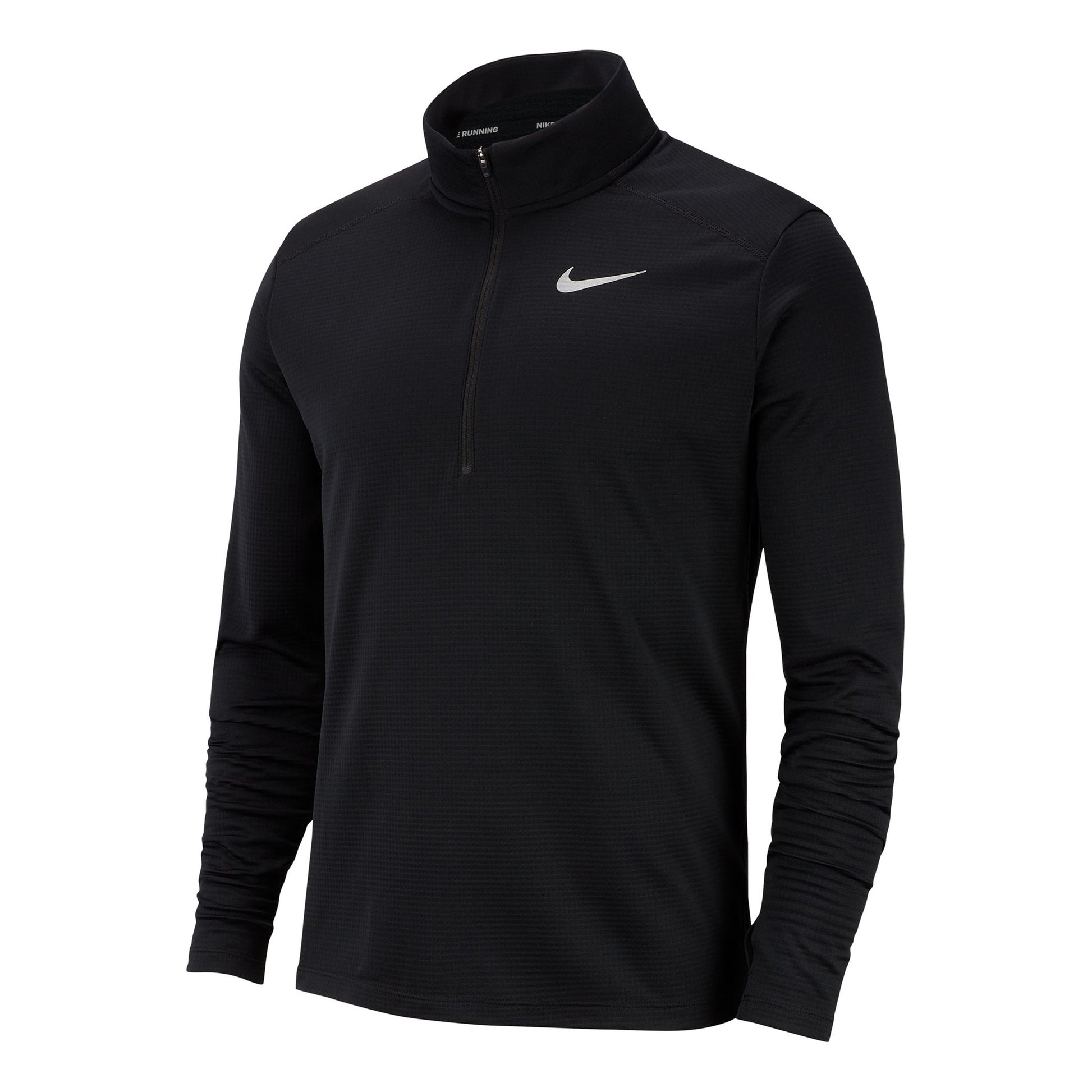 Nike Pacer Half-Zip Camiseta de running Hombres - negro, negro