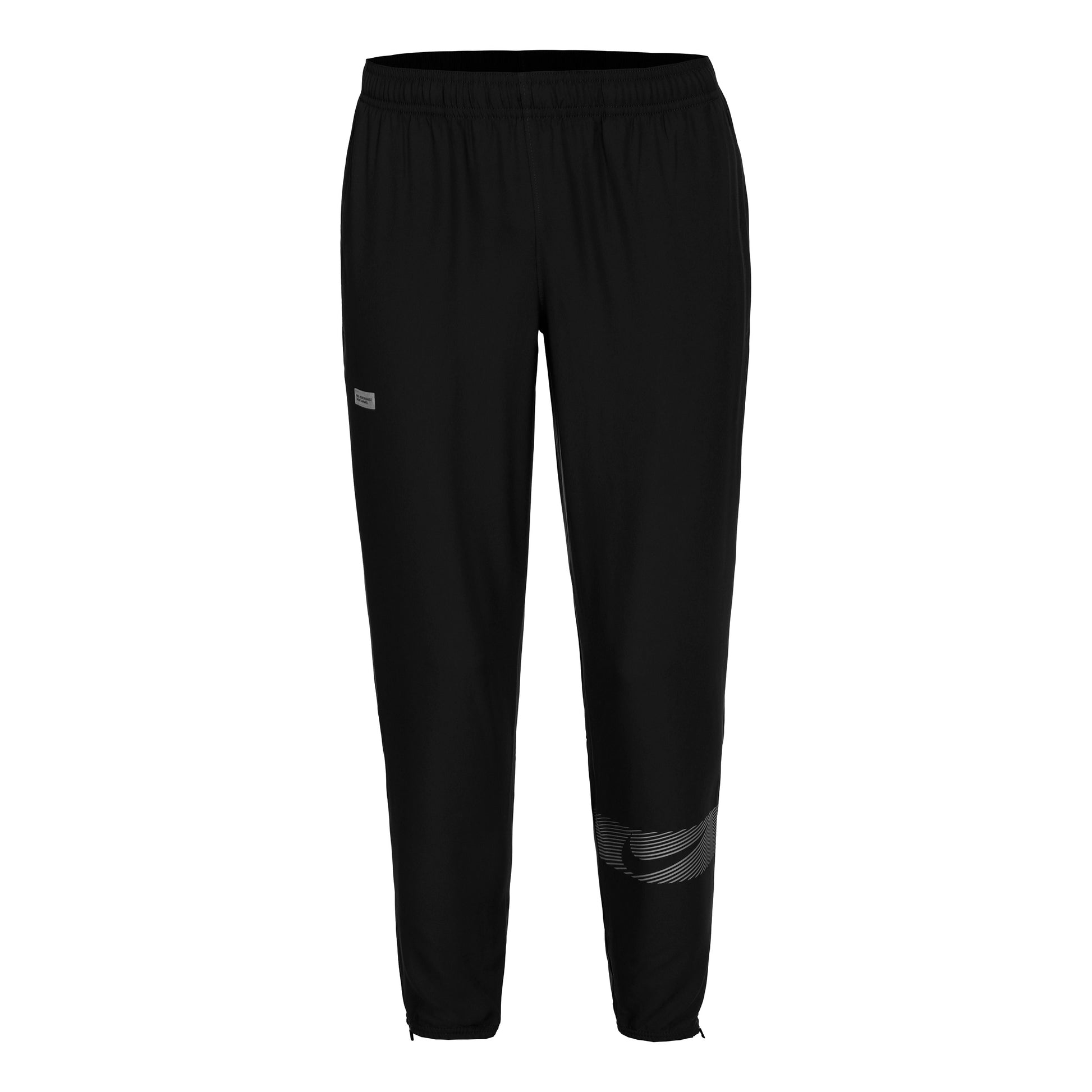 Nike Dri-Fit Dri-FIT Challenger Flash Woven Pantalón largo Hombres - negro, plateado