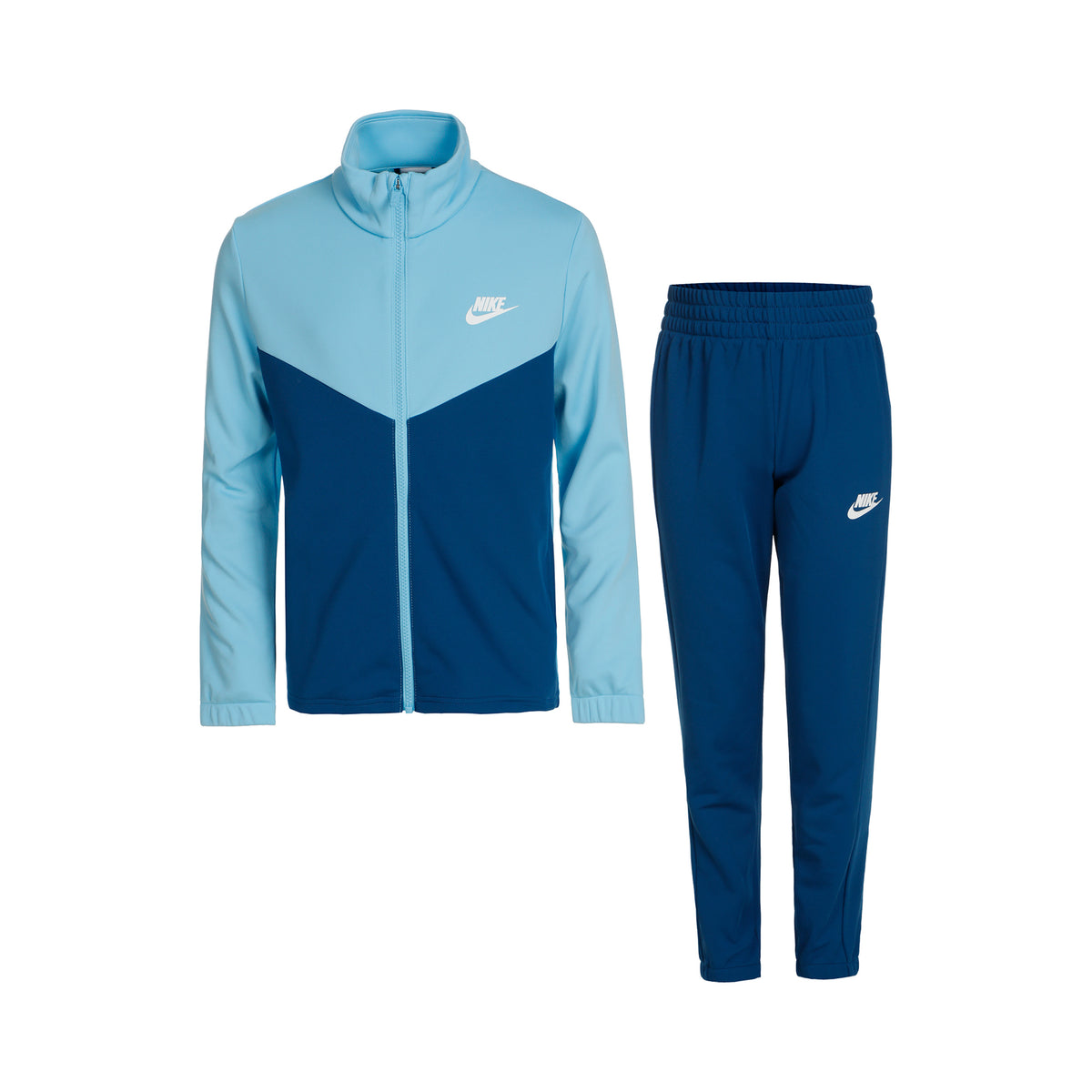 Nike Poly Fullzip Chándal Niños - azul, azul claro