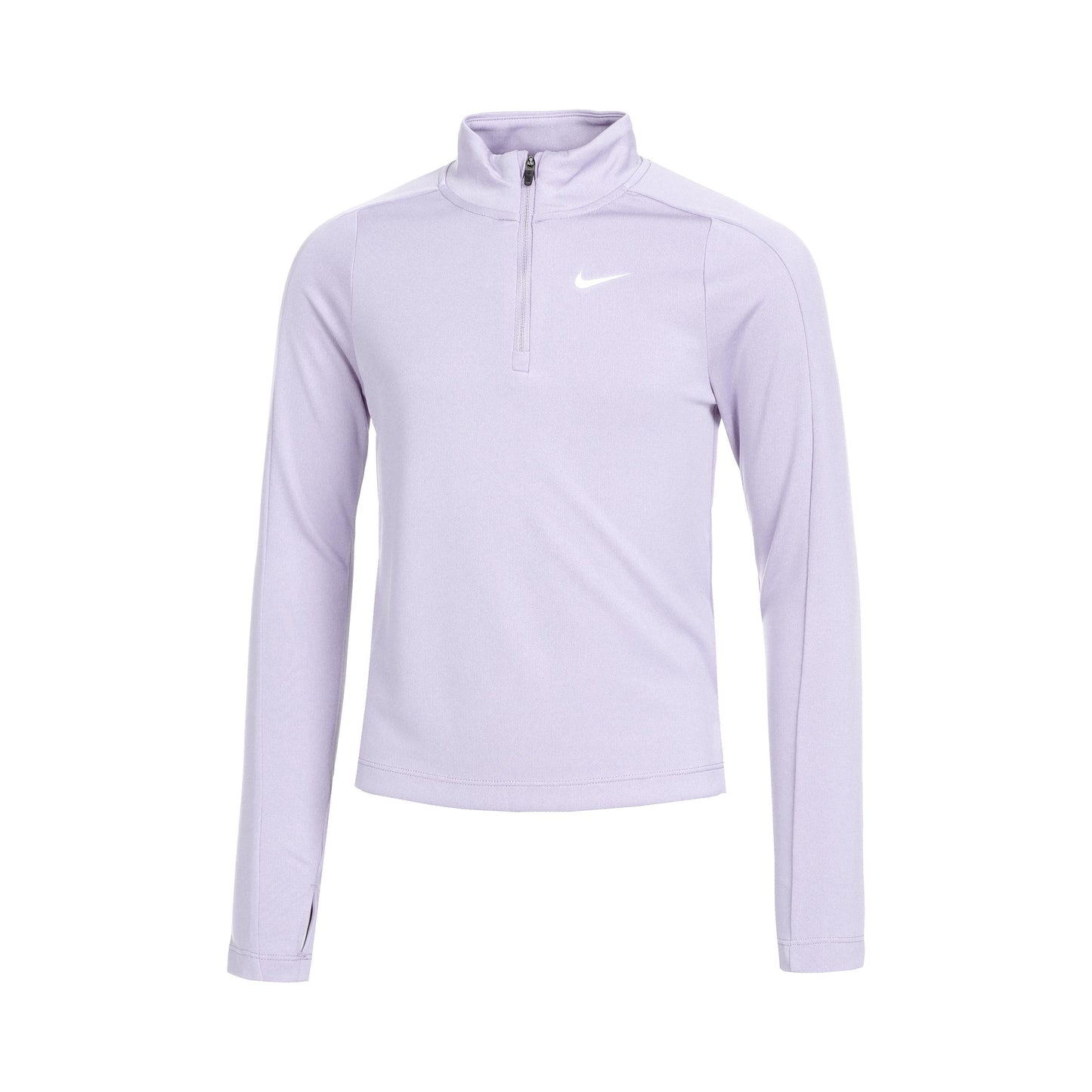 Nike Dri-Fit Half-Zip Camiseta de manga larga Chicas - morado,