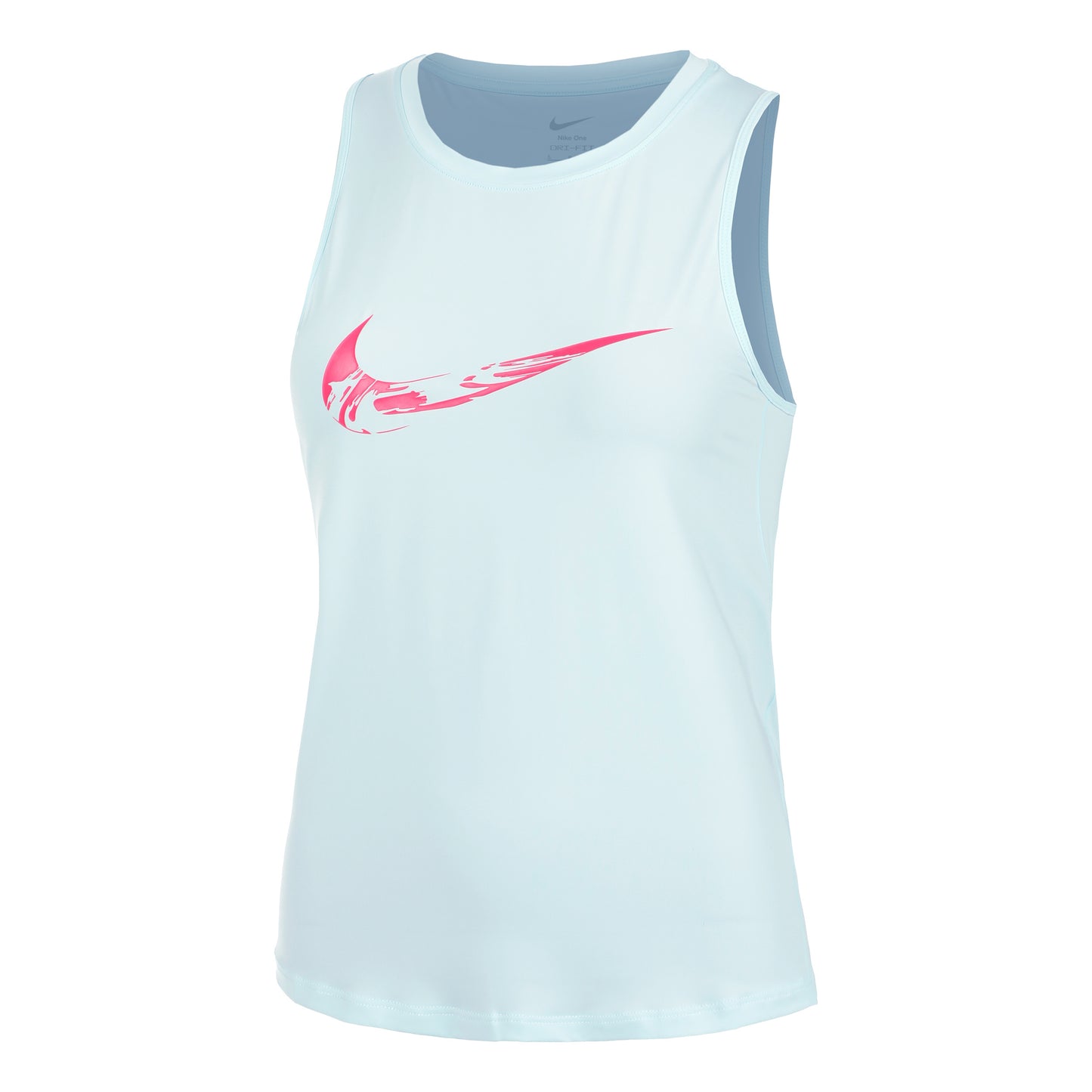 Nike Dri-Fit One Swoosh Camiseta de running Mujeres - azul claro,