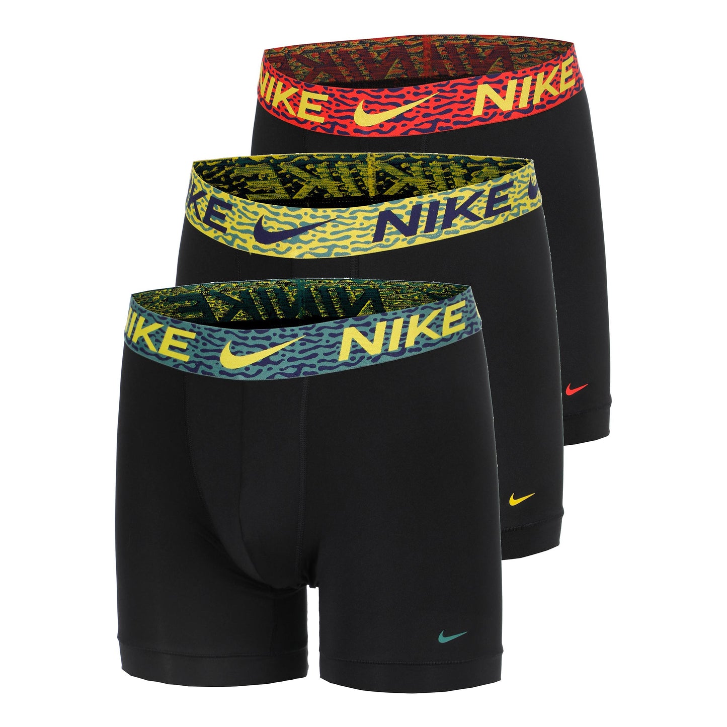 Nike Essential Micro Calzoncillos Tipo Bóxer Hombres-Negro,Verde