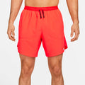 Dri-Fit Stride 7in Brief-Lined Shorts - rojo, negro
