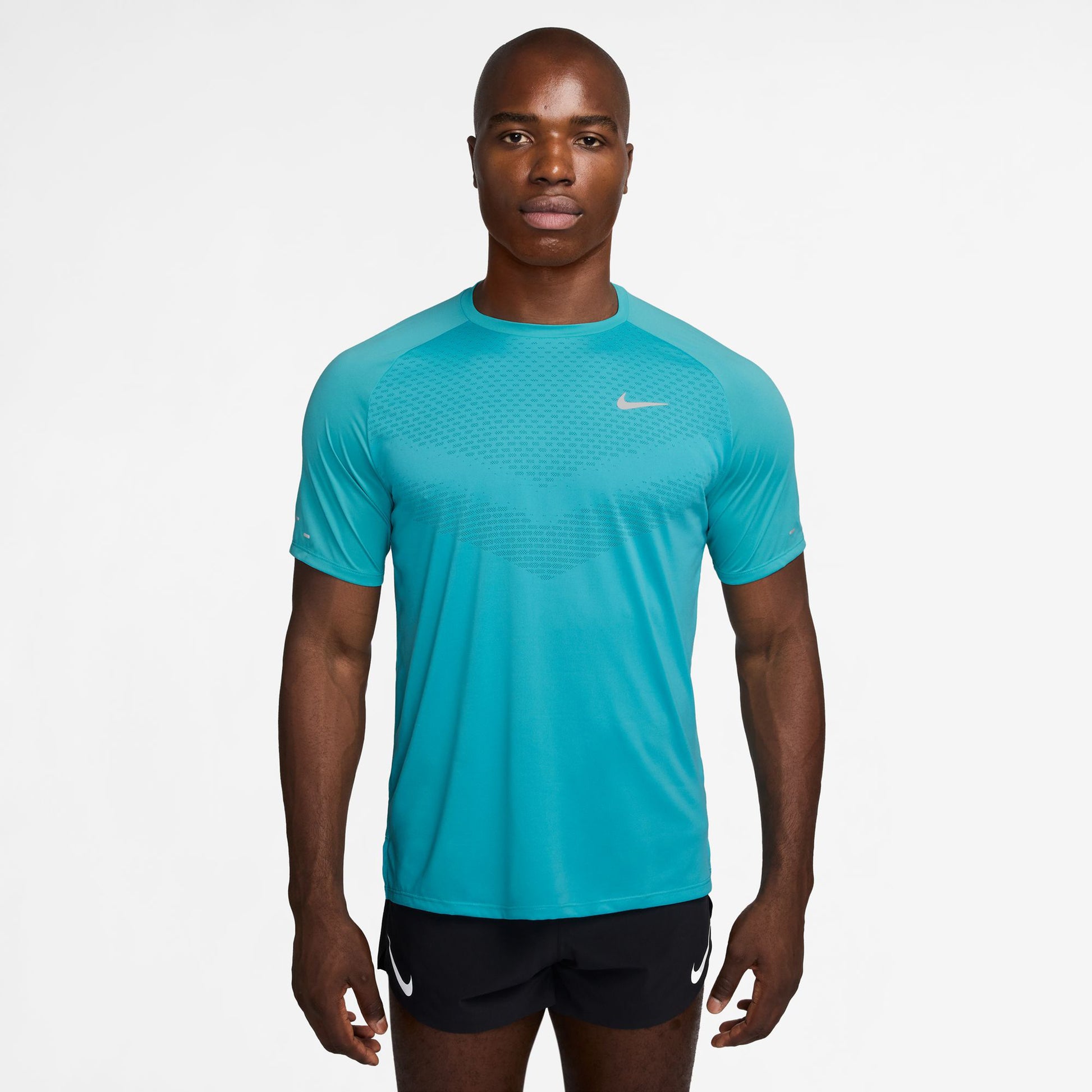 Nike Stride Camiseta de running Hombres - turquesa