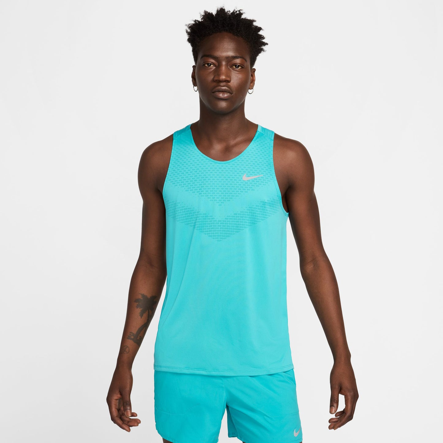 Nike Stride Camiseta de running Hombres - turquesa