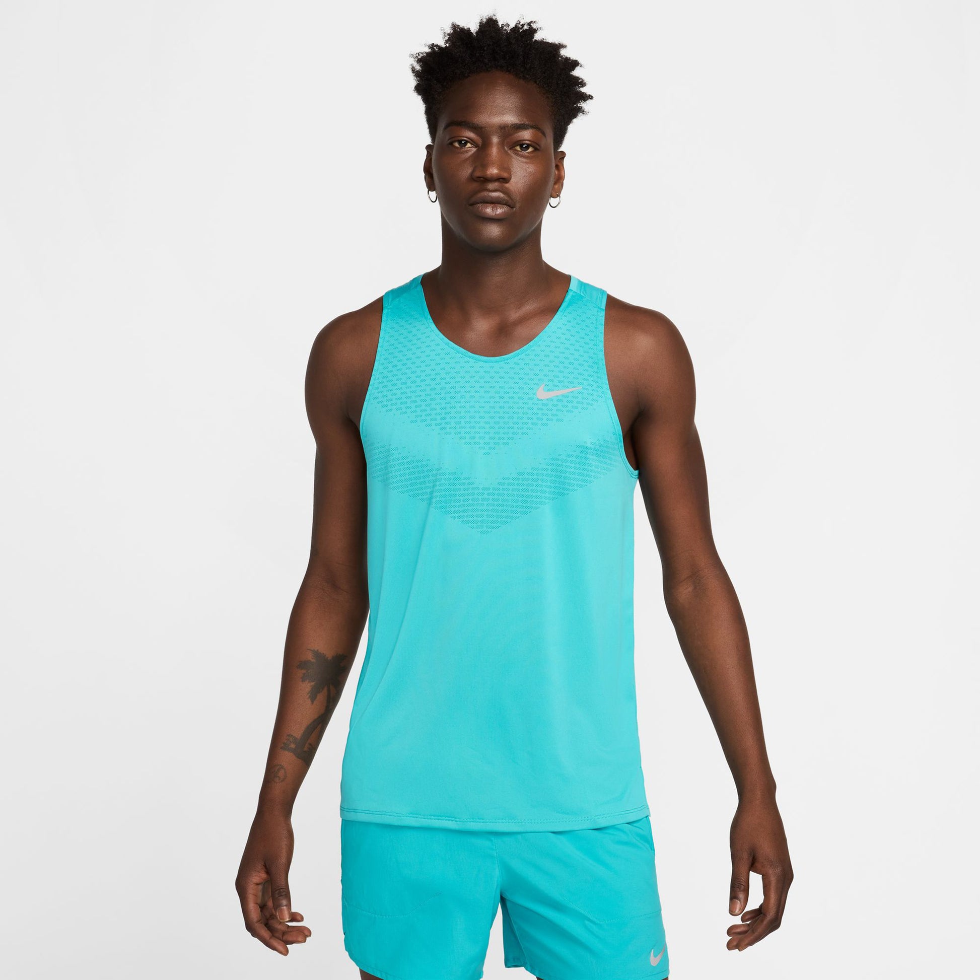 Nike Stride Camiseta de running Hombres - turquesa