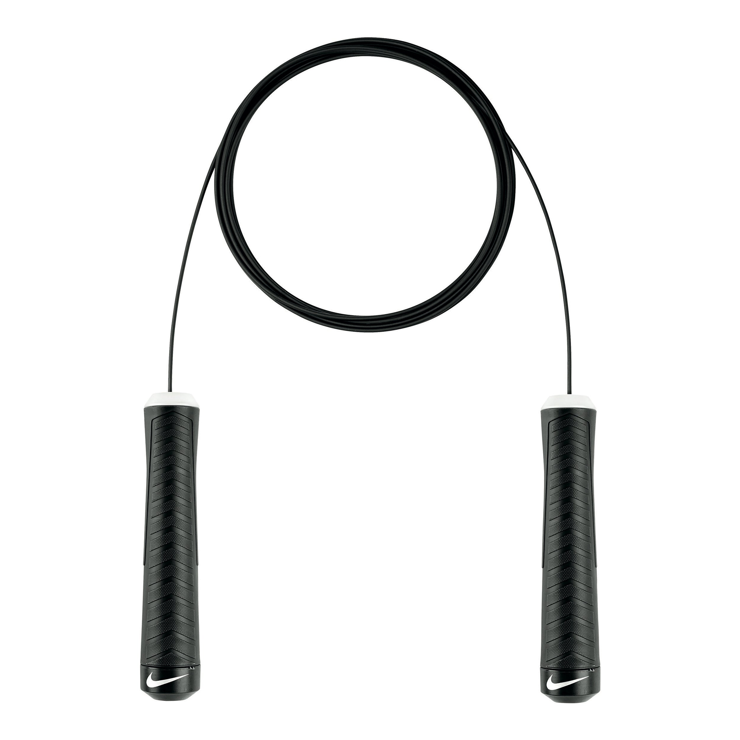 Nike Fundamental Weighted Rope Cuerda Para Saltar-Negro,Blanco