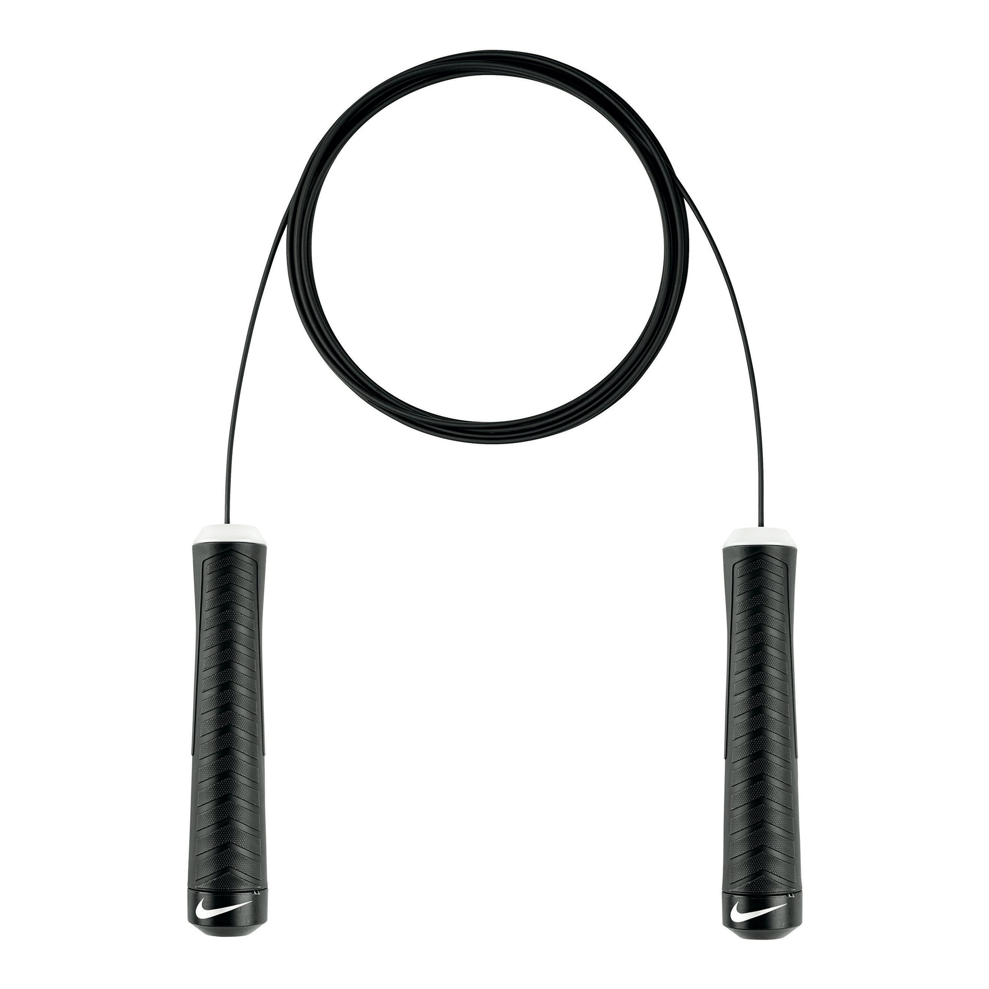 Nike Fundamental Weighted Rope Cuerda Para Saltar-Negro,Blanco
