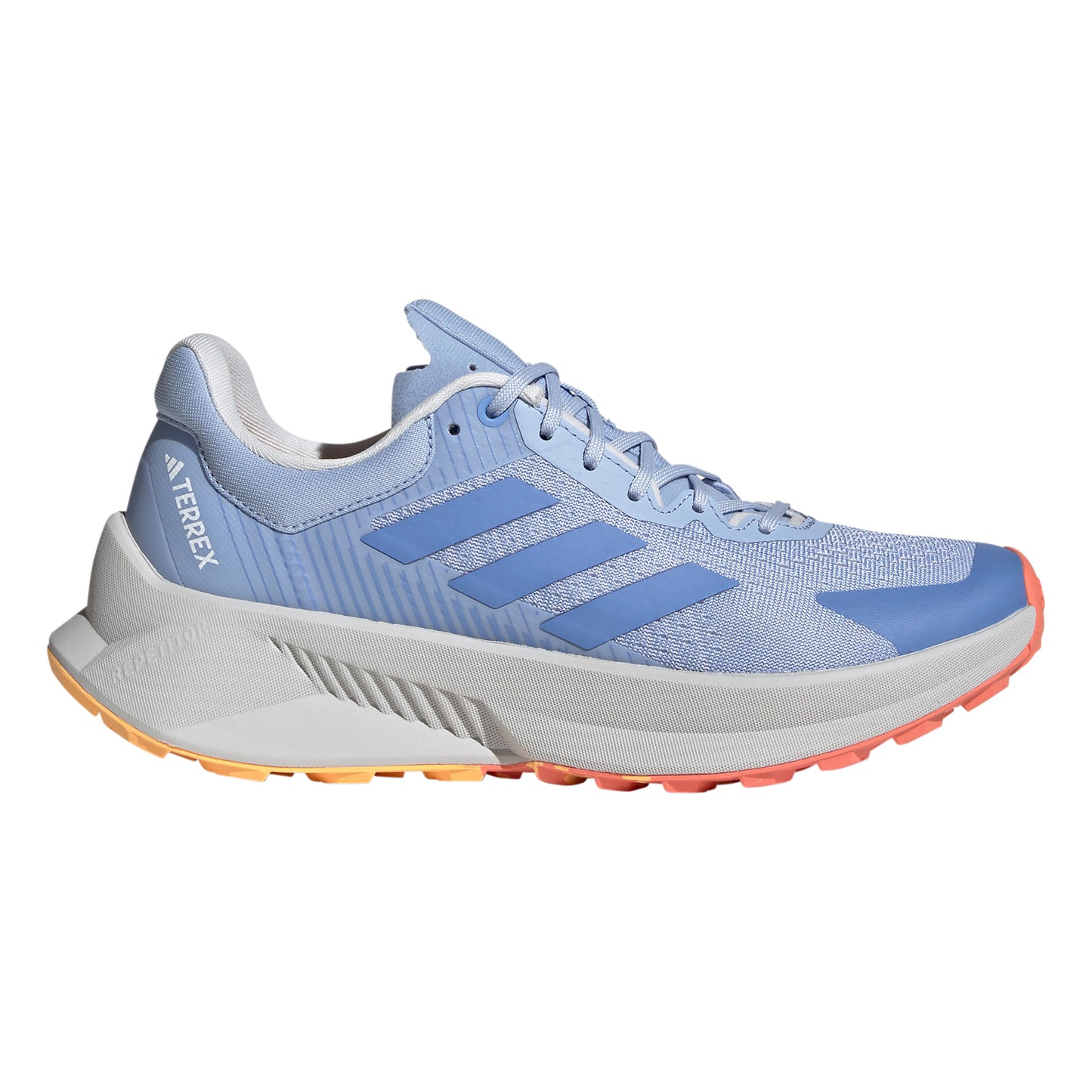 adidas Terrex Soulstride Flow Zapatilla trail Mujeres - morado, gris