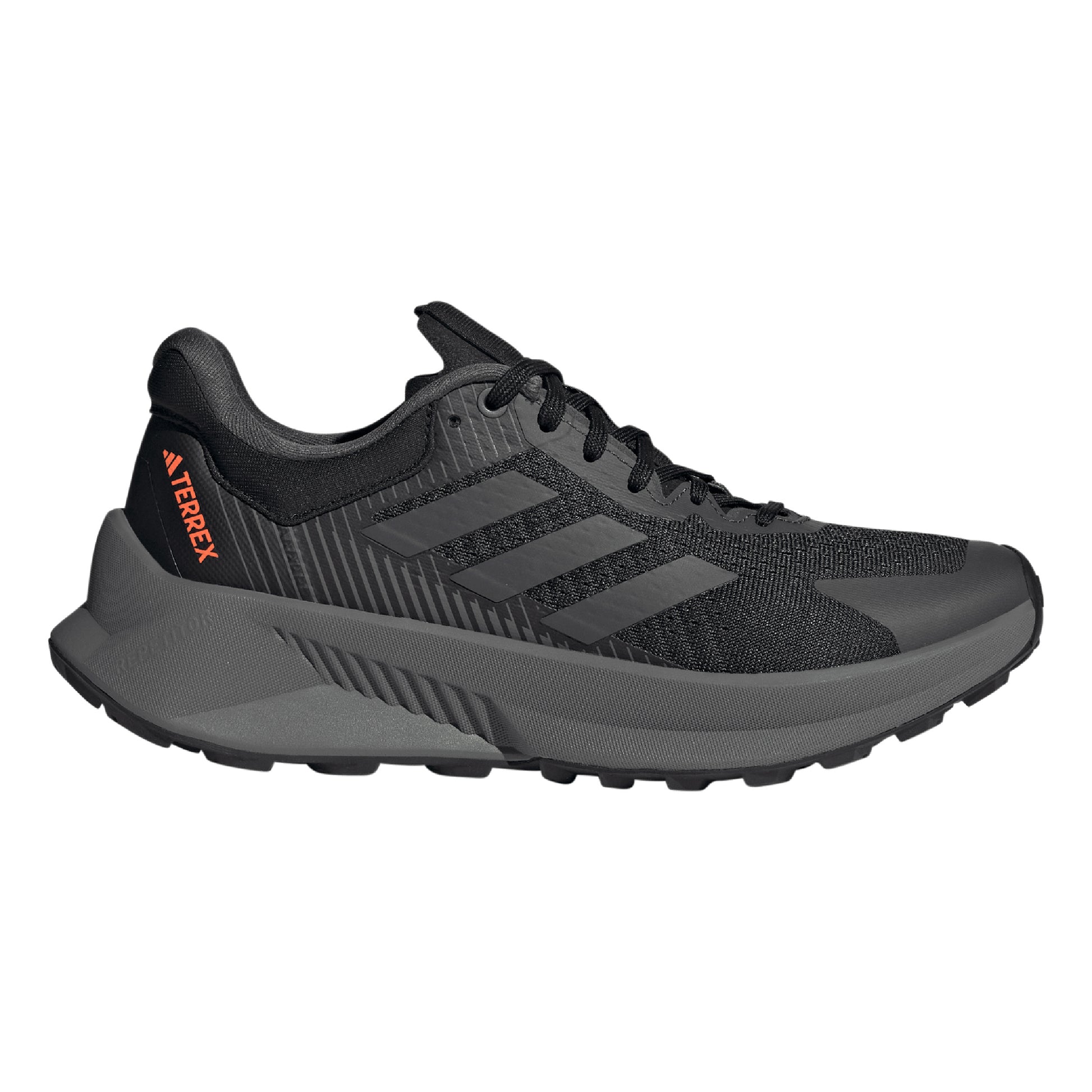 adidas Terrex Soulstride Flow Zapatilla trail Mujeres - negro, gris