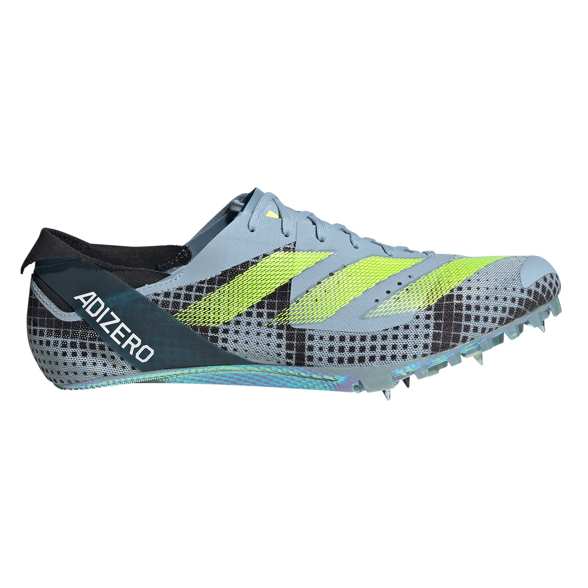 adidas Adizero Finesse Spikes Hombres - azul, lima