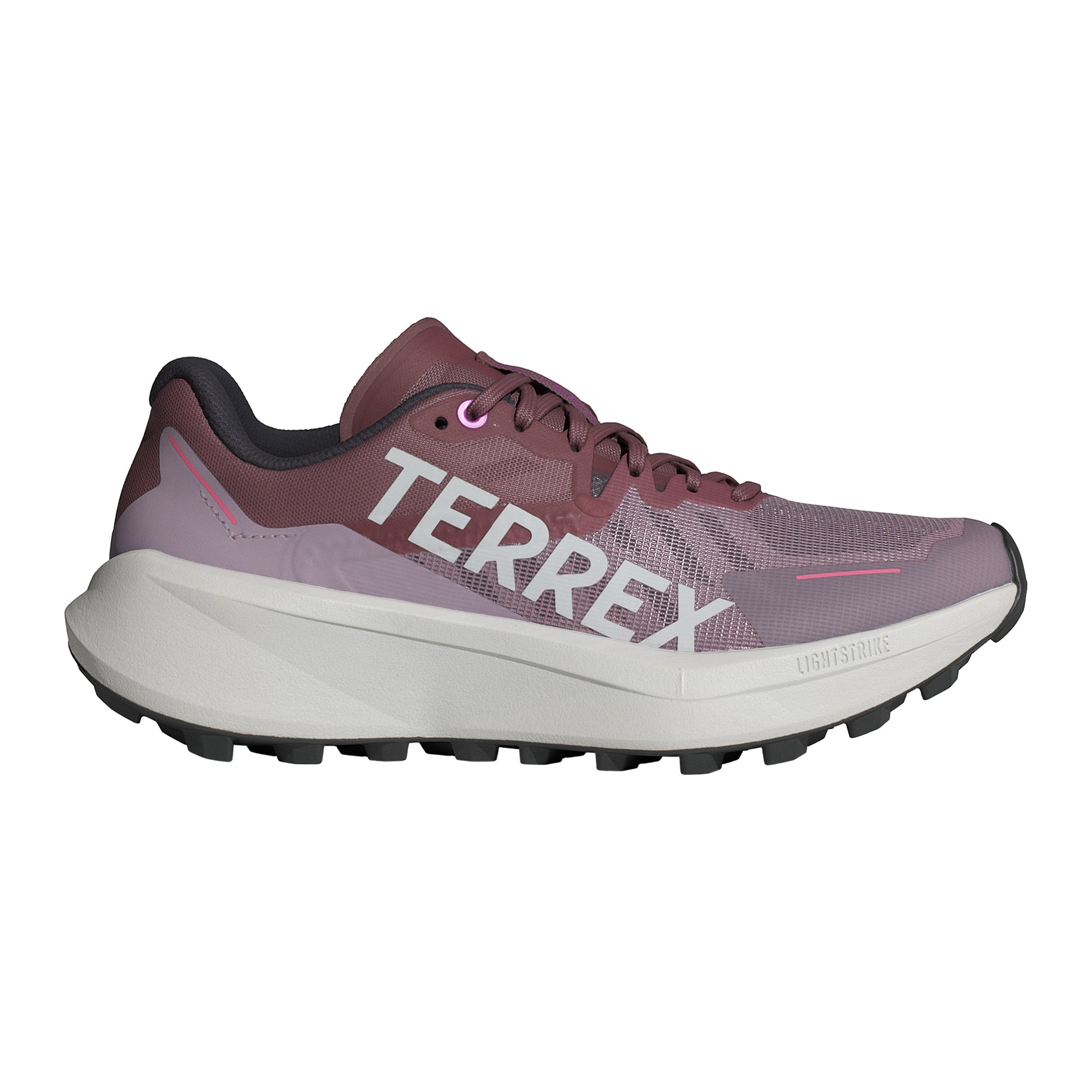 adidas Terrex Agravic 3 Zapatilla trail Mujeres - gris, rojo oscuro
