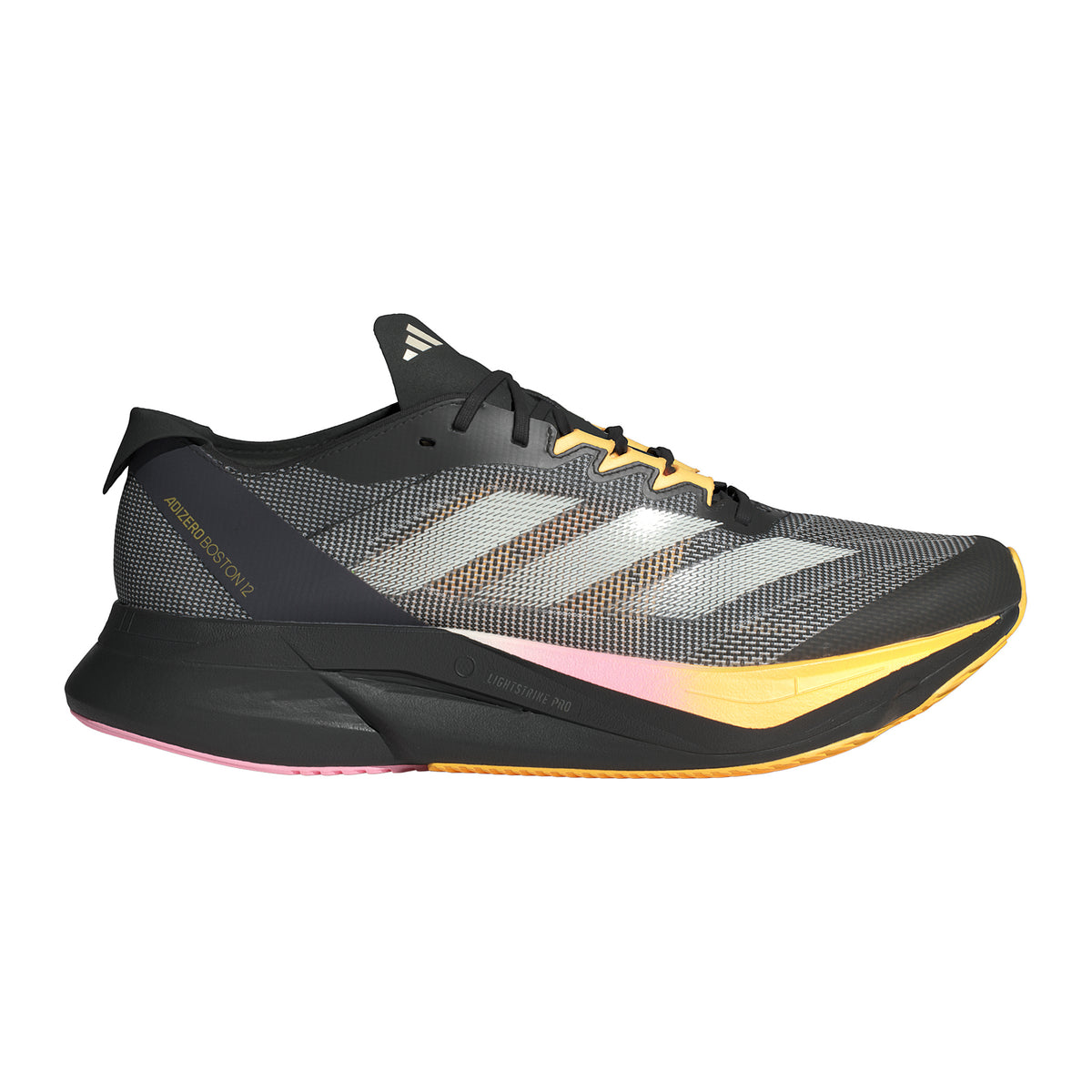 adidas Adizero Boston 12 Zapatilla de competición Hombres - negro, naranja
