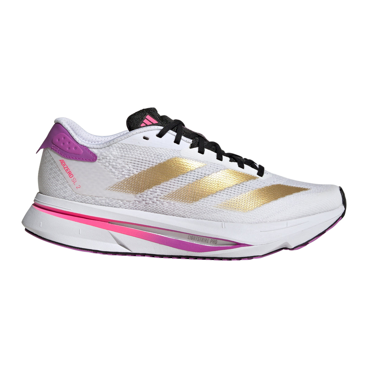 adidas adizero SL 2 Zapatilla neutral Mujeres - blanco, dorado