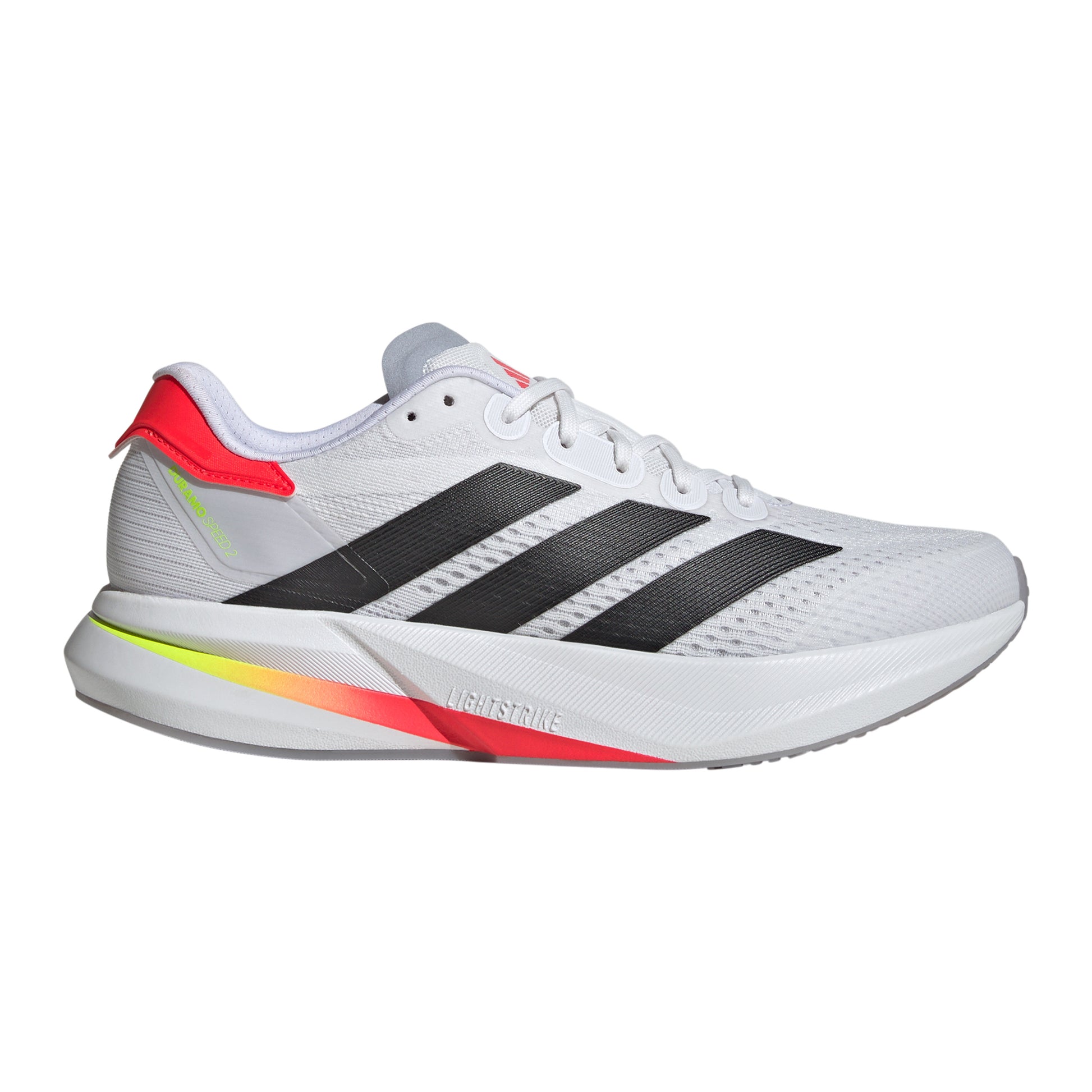 adidas Duramo Speed 2 Zapatilla neutral Hombres - blanco, rojo
