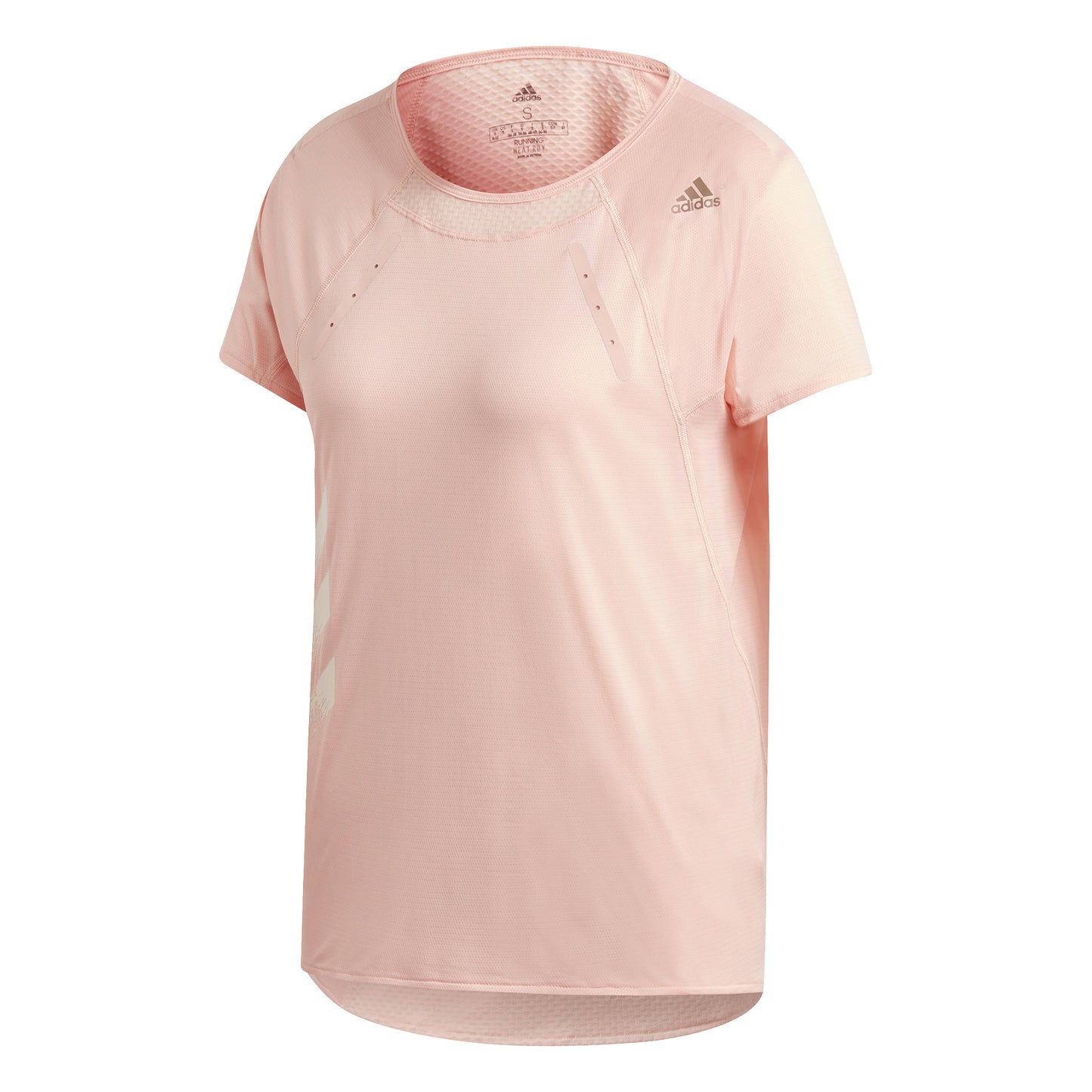 adidas Heat Ready Camiseta de manga corta Mujeres - rosa, blanco