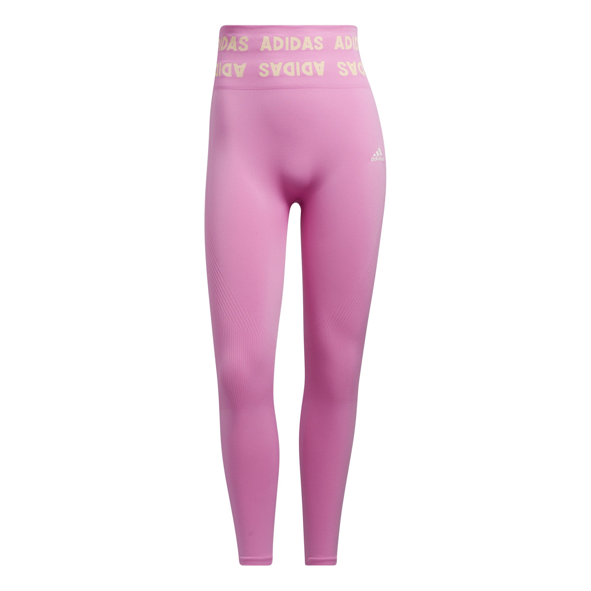 adidas Aeroknit 7/8 Malla Mujeres - rosa, amarillo