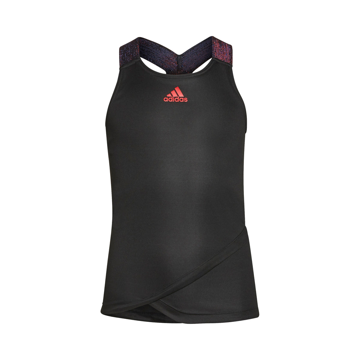 adidas Primeblue Y- Camiseta de tirantes Chicas - negro, rojo