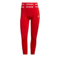 Aeroknit 7/8 Malla Mujeres - rojo, blanco