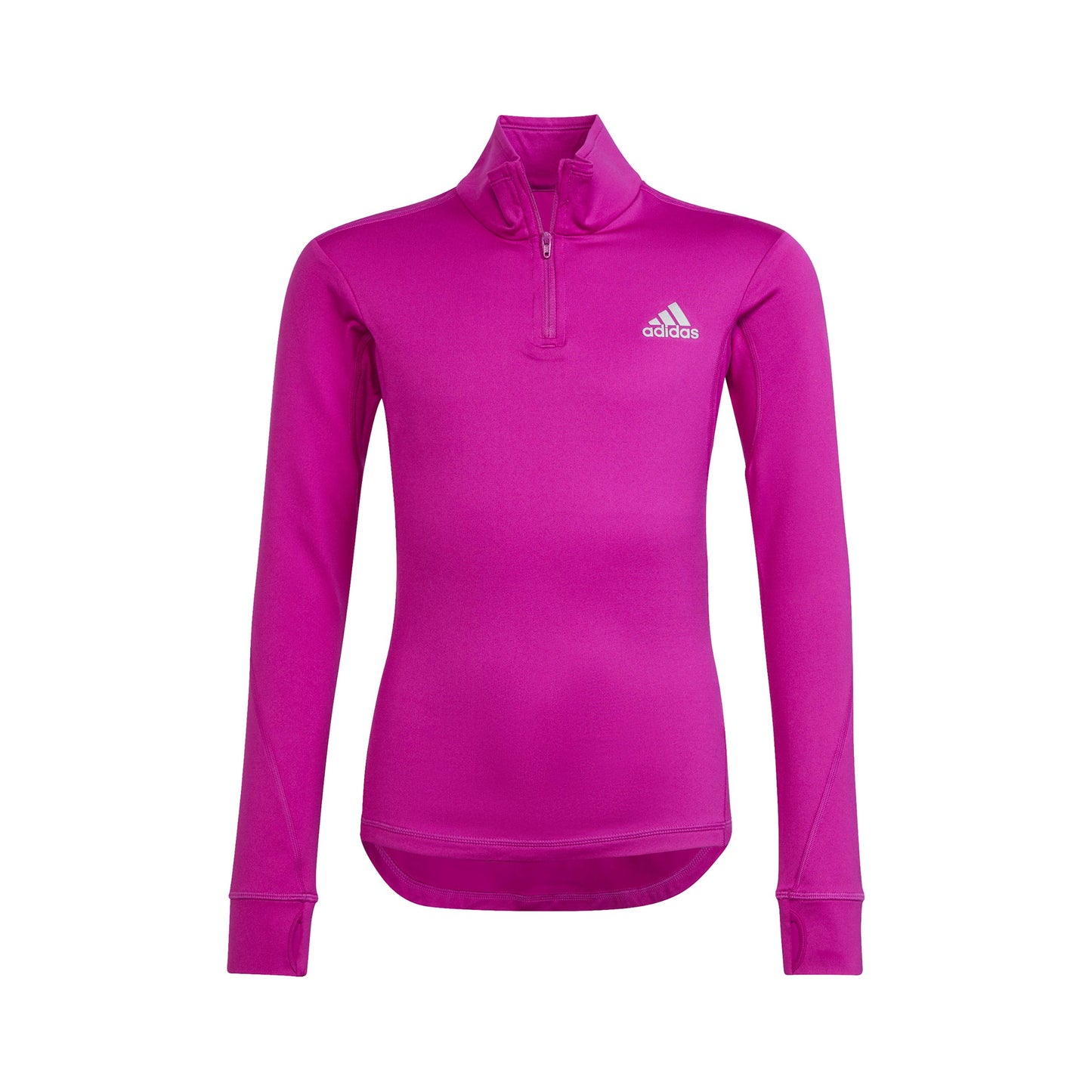 adidas Half-Zip Camiseta de manga larga Chicas - rosa,