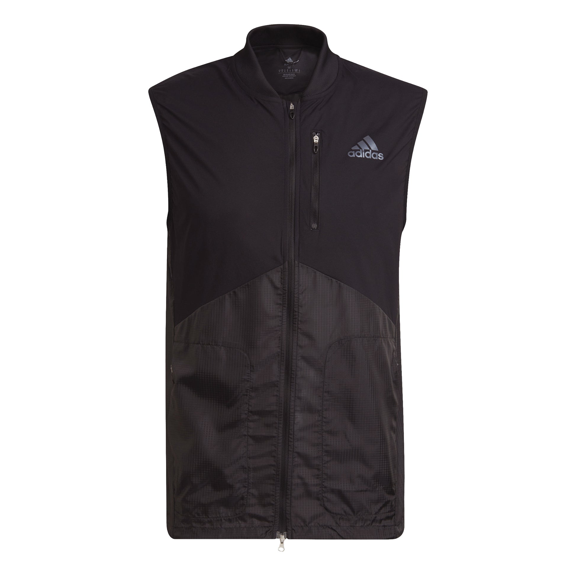 adidas Adizero Chaleco Hombres-Negro