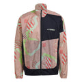 Trail Chaqueta para correr Hombres - rojo, verde