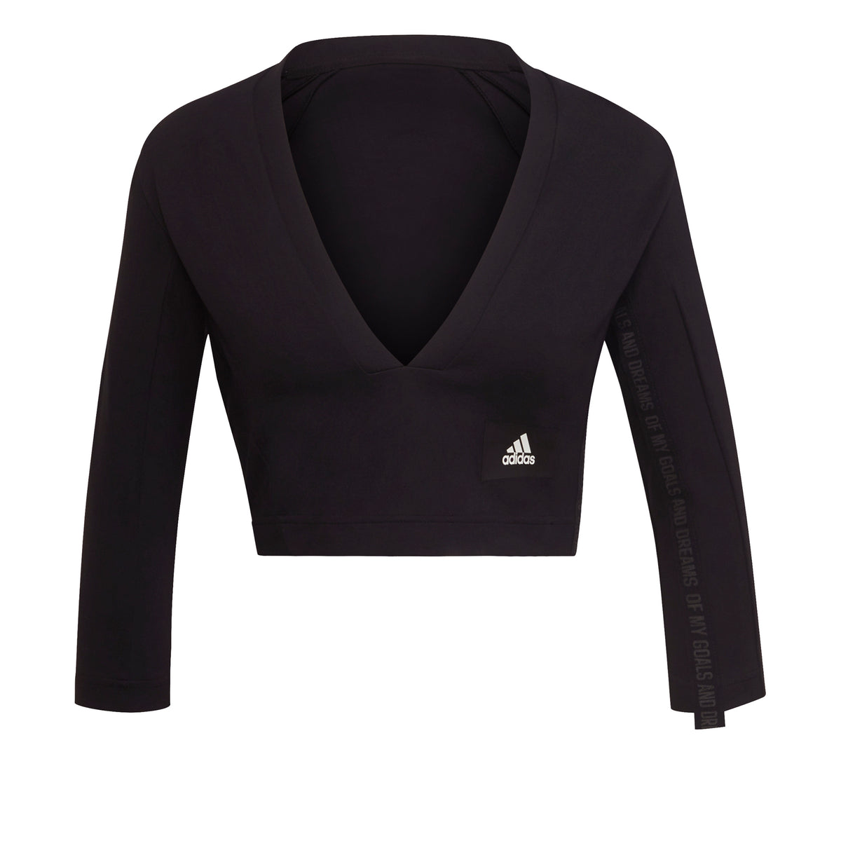 adidas Mission Victory Camiseta de manga larga Mujeres - negro,