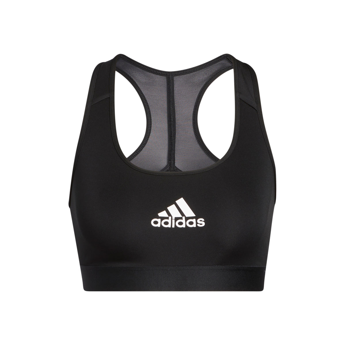 adidas Mid Stripes Good Sujetador deportivo Mujeres - negro