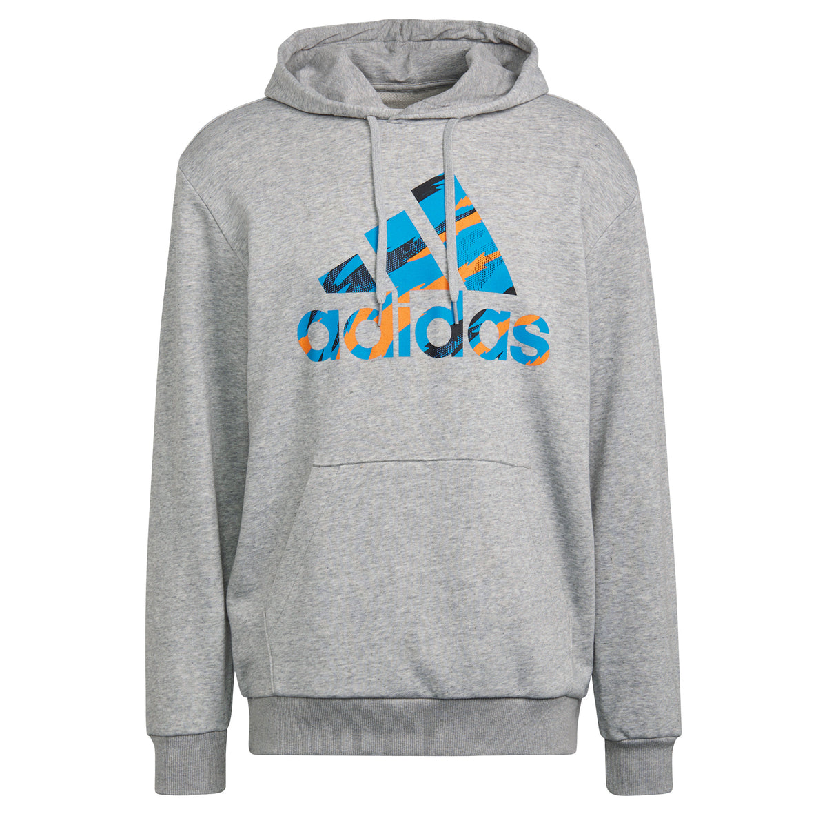 adidas Camo Sudadera con capucha Hombres - gris claro, multicolor