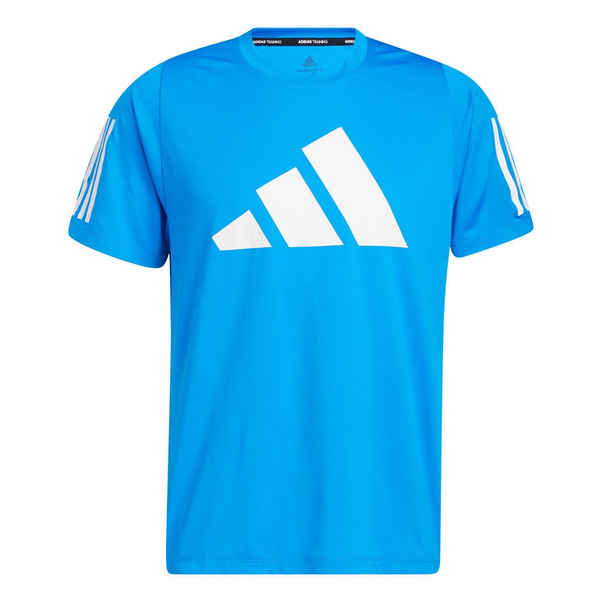 adidas Fleece 3 Bar Camiseta de manga corta Hombres - azul, blanco
