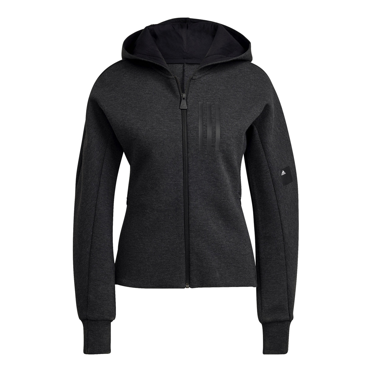adidas Move Studio Lounge Sudadera con cremallera Mujeres - gris,