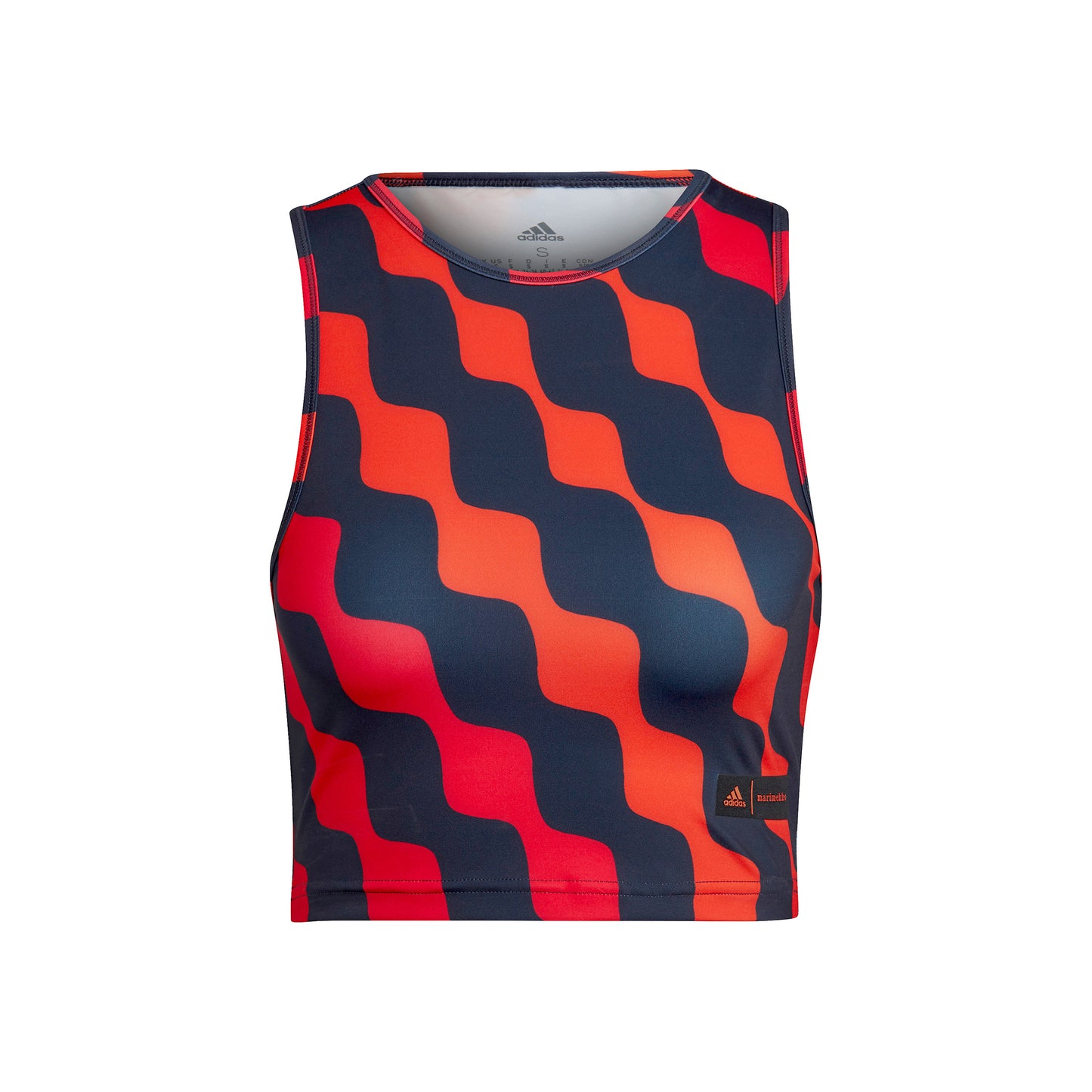adidas Marimekko Icons Camiseta de tirantes Mujeres - naranja, azul