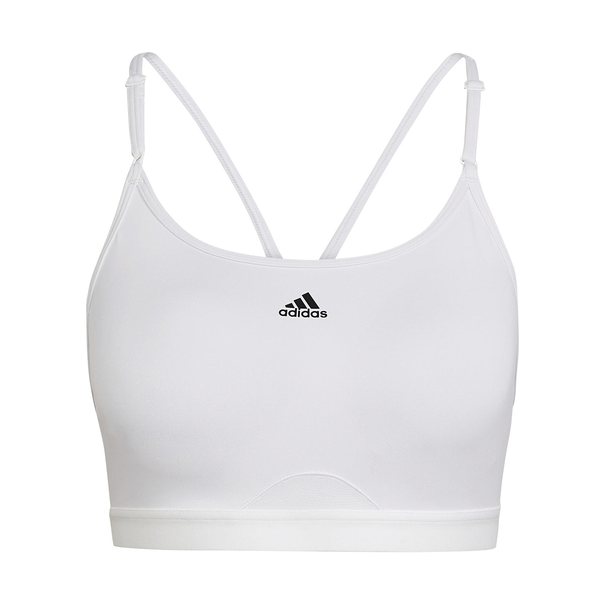 adidas Aero Court AOP Sujetador deportivo Mujeres - blanco
