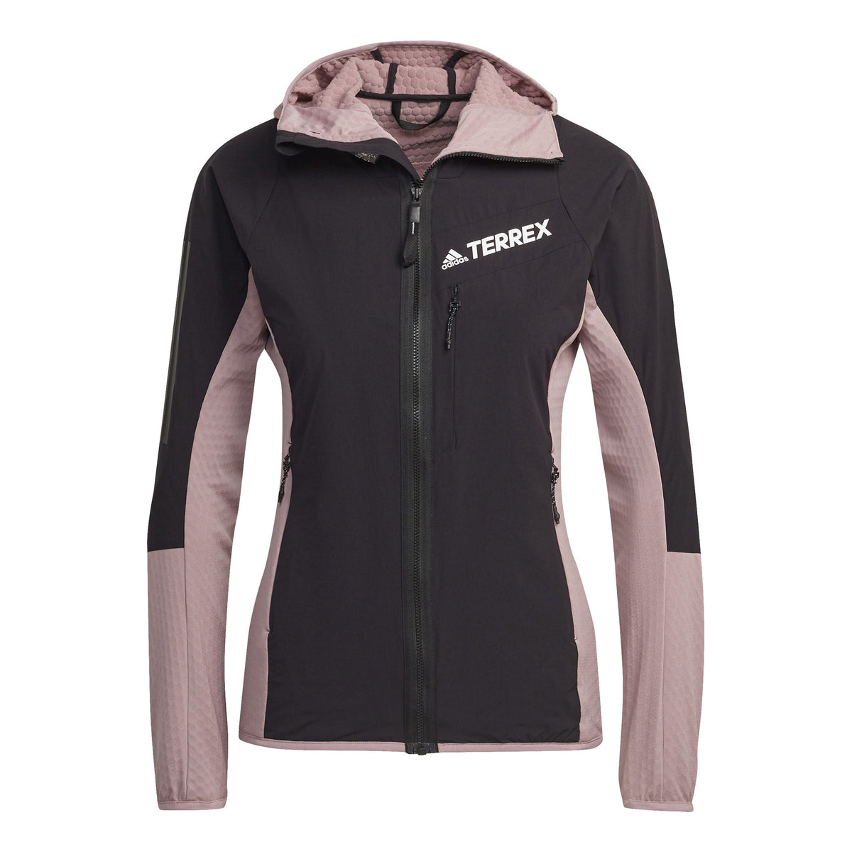 adidas Flooce Chaqueta para correr Mujeres - rosa, lila