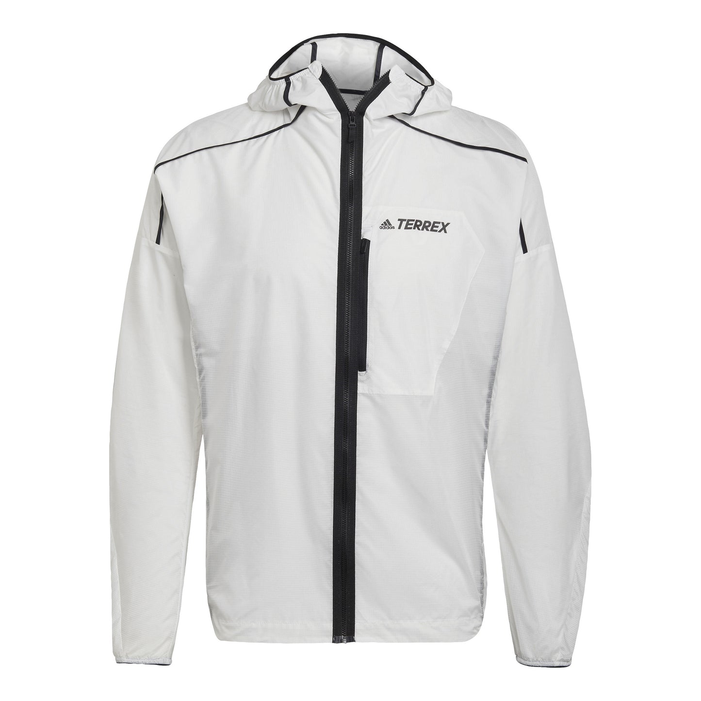 adidas Agravic WW Chaqueta para correr Hombres - blanco,