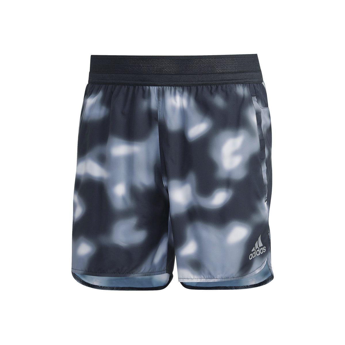 adidas Run Icon Shorts Hombres - azul-gris, gris