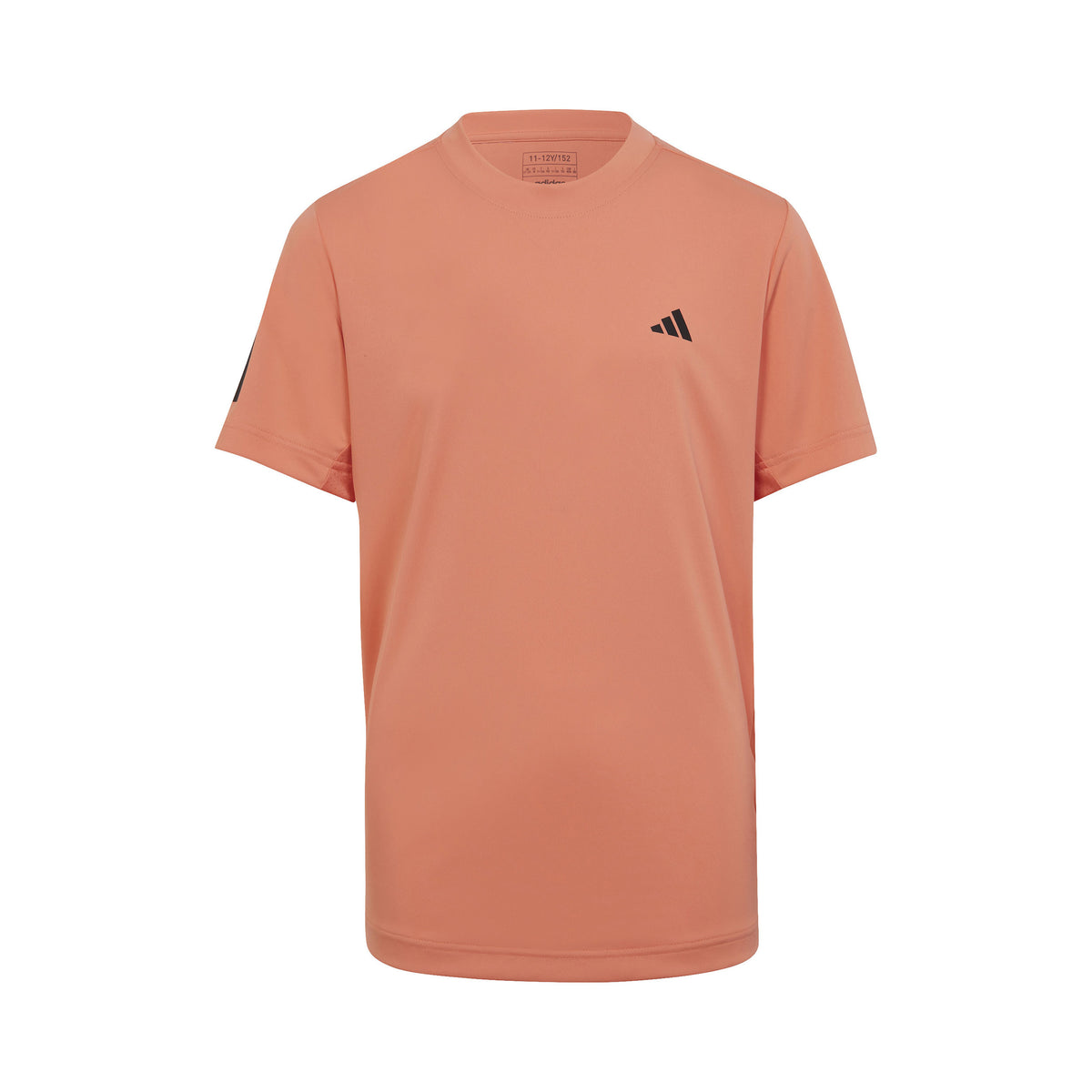 adidas Club 3 Stripes Camiseta de manga corta Chicos - naranja, negro