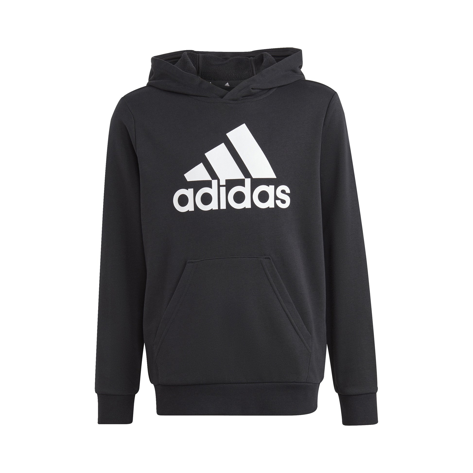adidas Big Logo Cotton Sudadera con capucha Chicos - negro, blanco