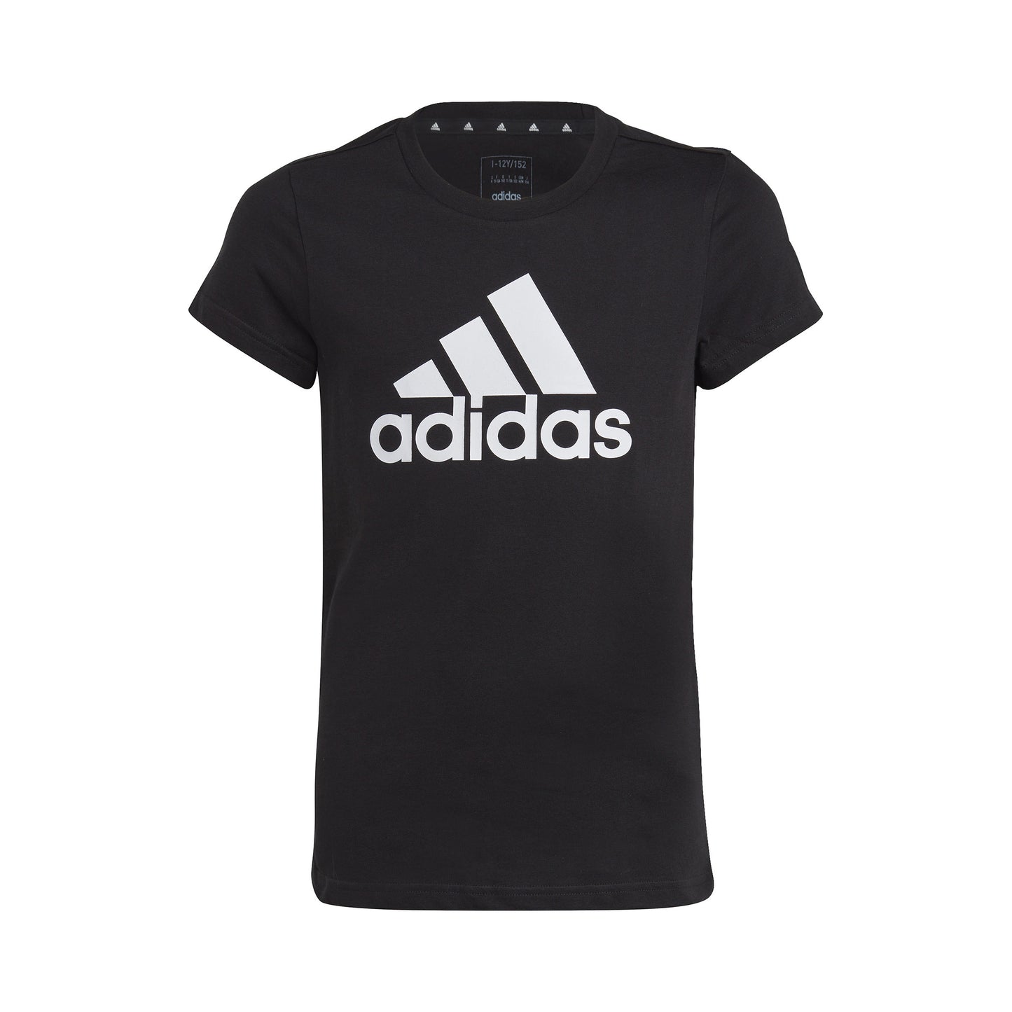 adidas Big Logo Camiseta de manga corta Chicas - negro, blanco
