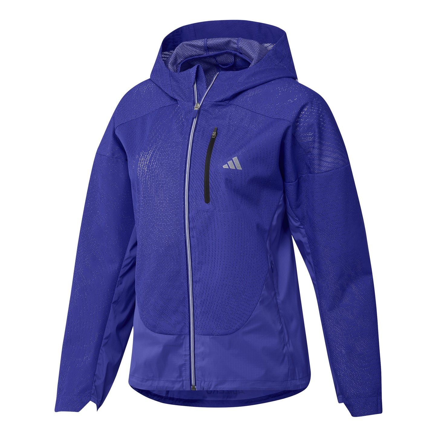 adidas Adizero Chaqueta Para Correr Mujeres-Azul