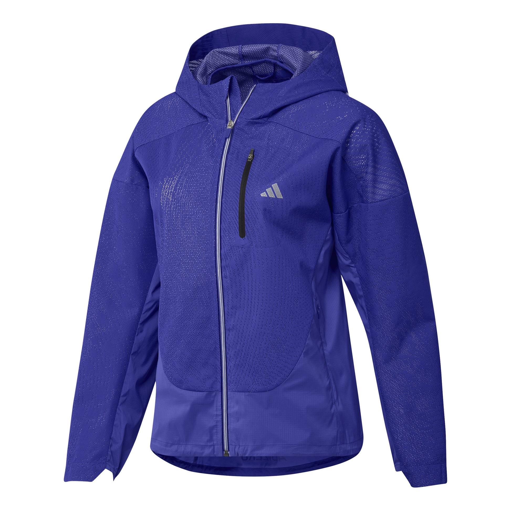 adidas Adizero Chaqueta Para Correr Mujeres-Azul