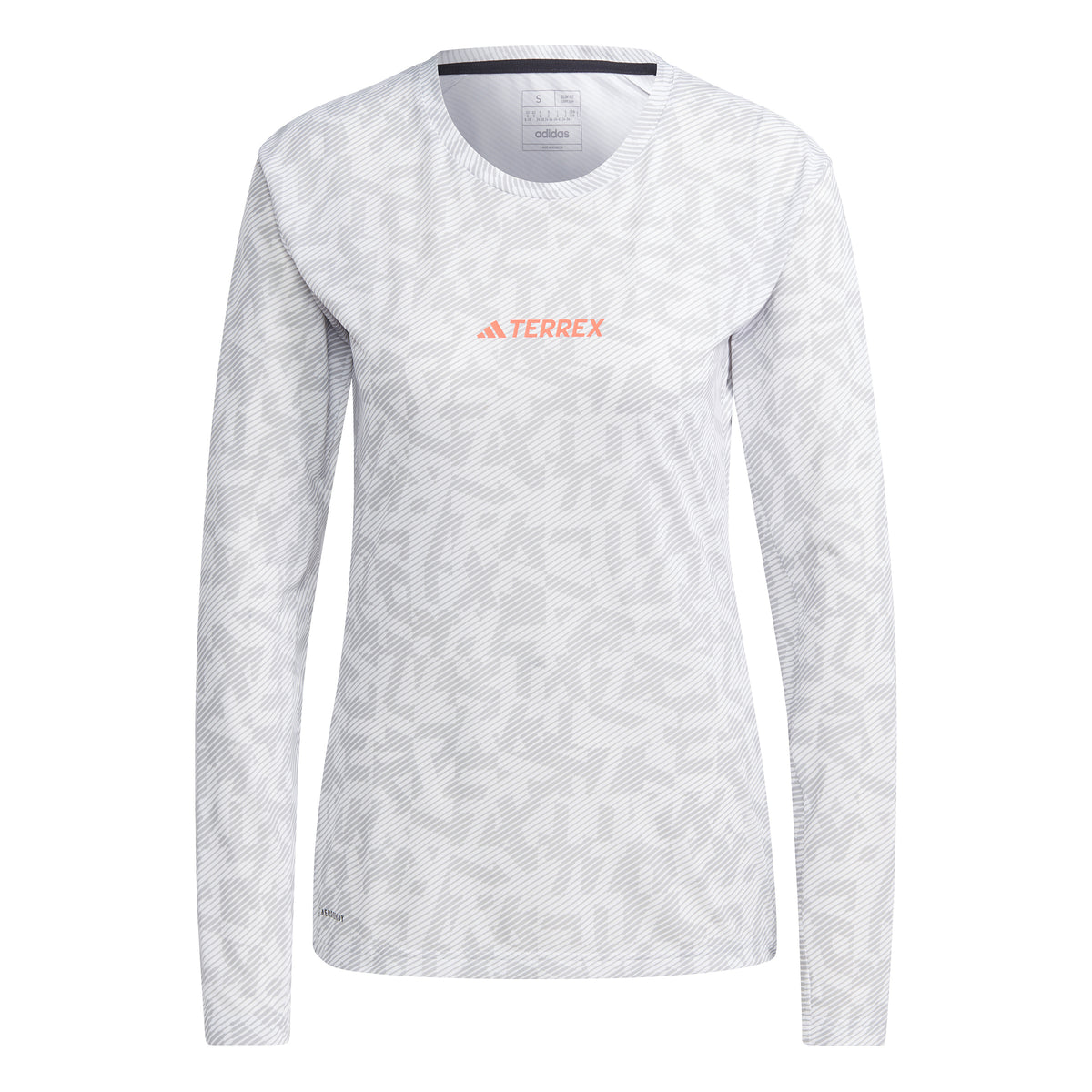 adidas Trail GFX Top de running Mujeres - blanco,