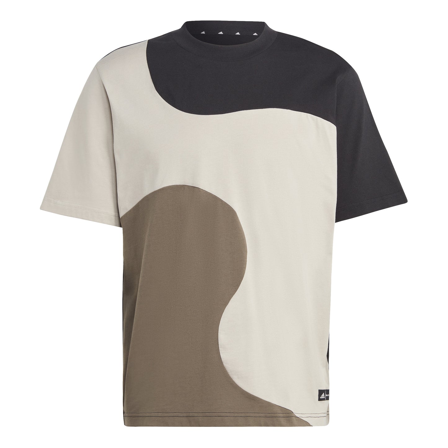 adidas Marimekko Future Icon 3 Stripes Camiseta de running Hombres - marrón, negro