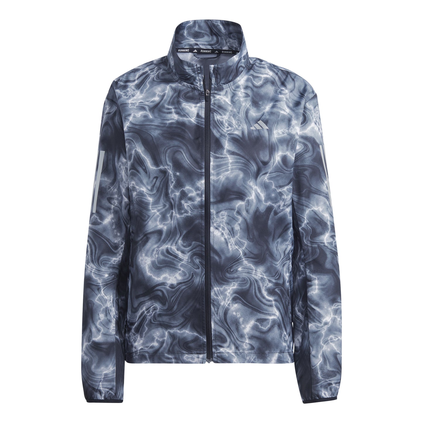 adidas Own the Run AOP Chaqueta para correr Mujeres - negro, multicolor