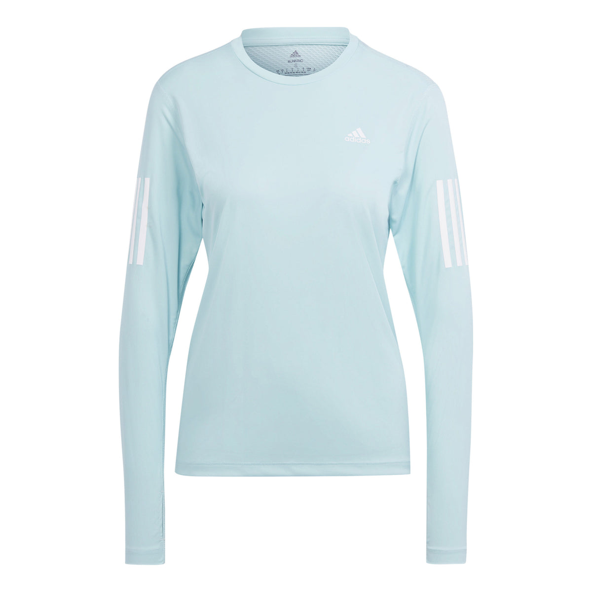 adidas Own the Run LS Camiseta de running Mujeres - azul claro,