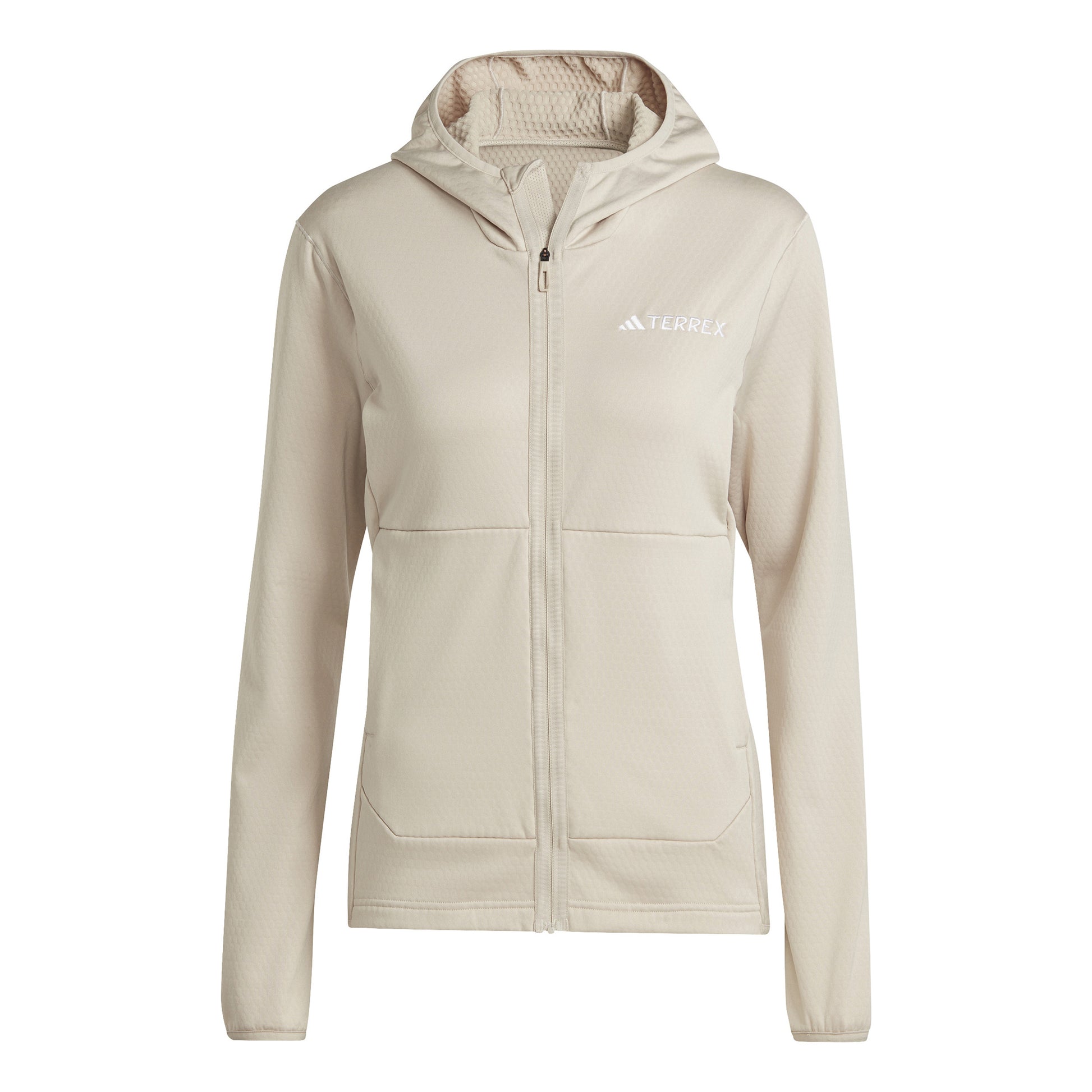 adidas Terrex XPR LT Fleece Chaqueta para correr Mujeres - gris,